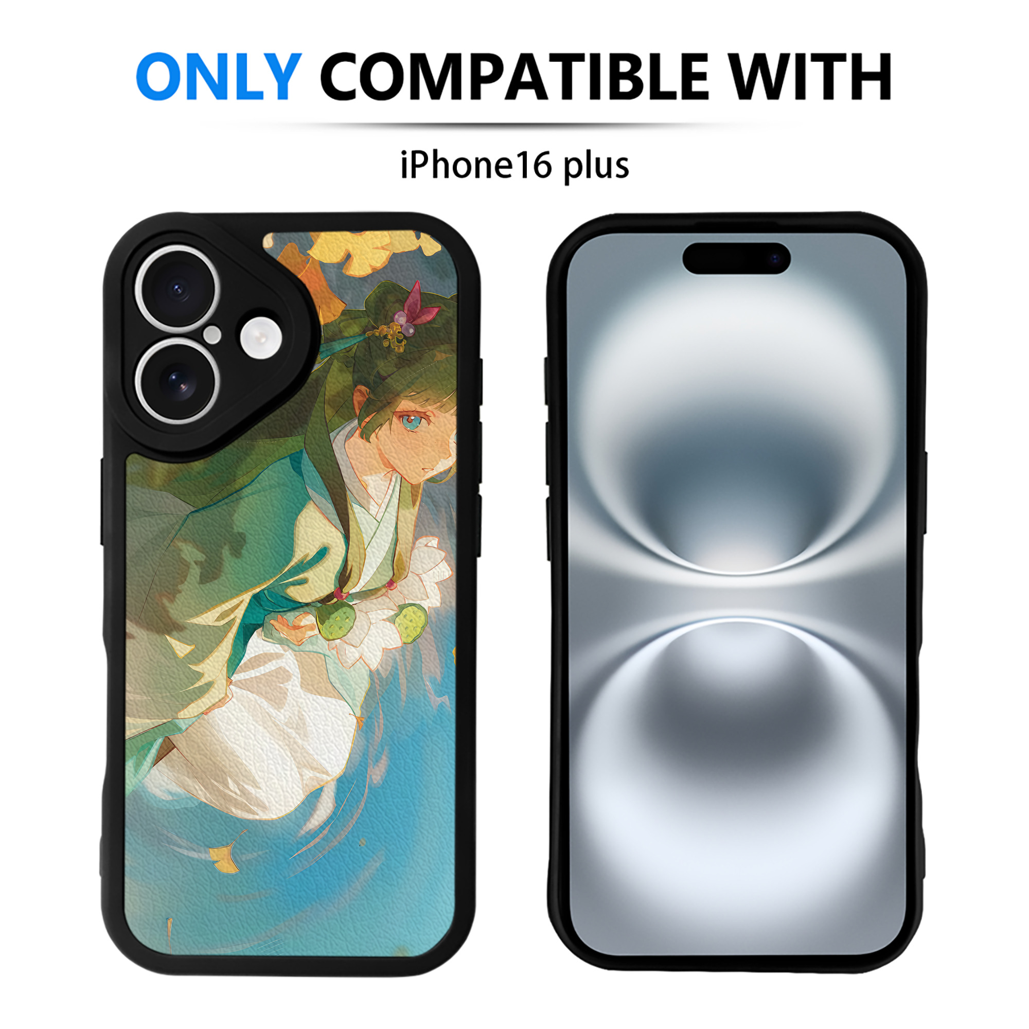 薬屋のひとりごと The Apothecary Diaries 【iPhone 16シリーズ対応】シリコンスマホケース（レザー調） 材質：シリコン